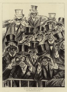 A Study in Race Glasses by Charles Paul Renouard